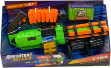 Load image into Gallery viewer, Adventure Force V-Twin Motorized Gatling Belt Dart Blaster