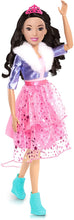 Load image into Gallery viewer, Barbie 28-Inch Best Fashion Friend Princess Adventure Doll, Black Hair