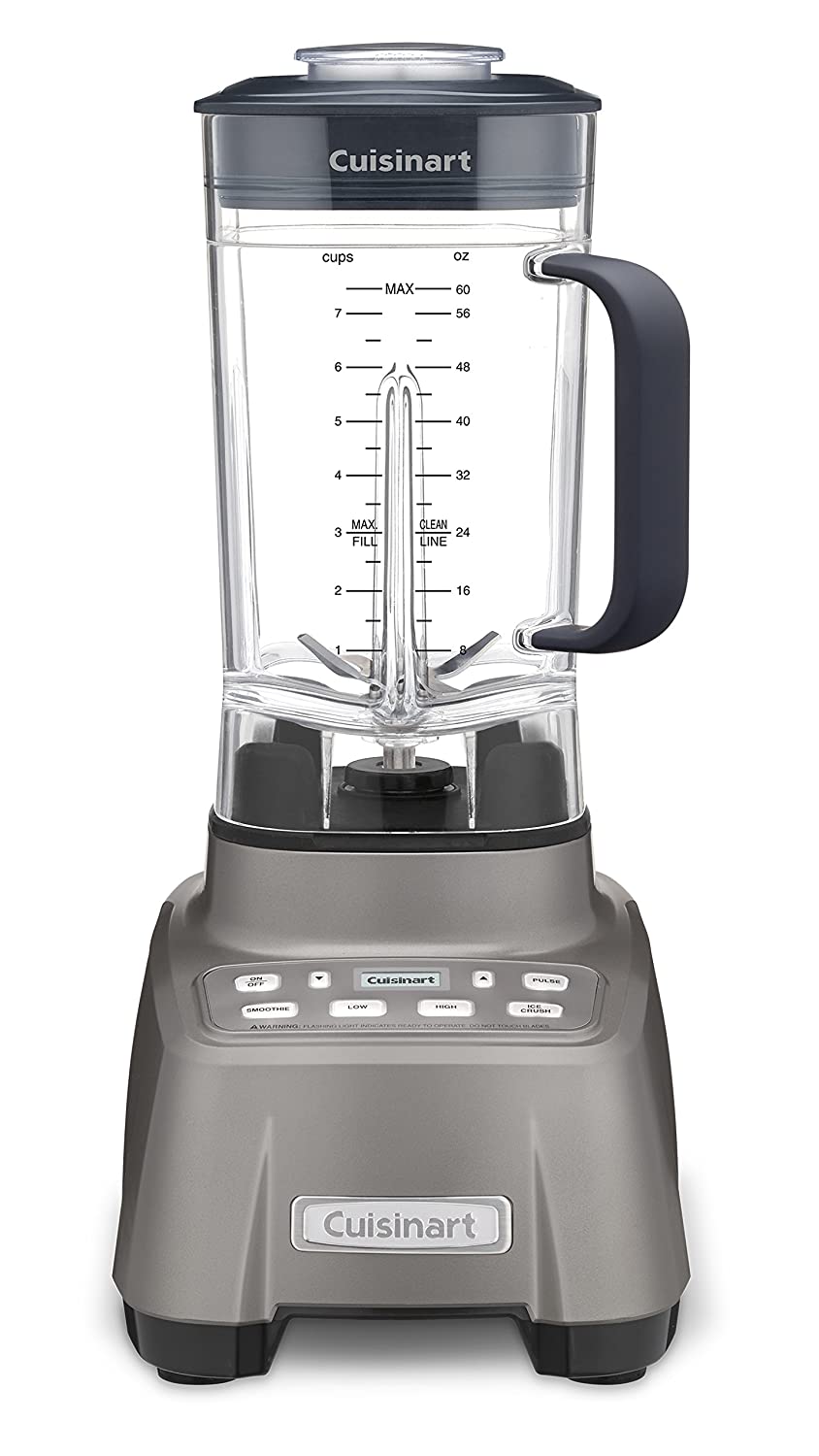 Cuisinart CBT-1500 This Hurricane Blender is revved and Ready to go. The Professional Power 2, 2.25 Peak Gun Metal