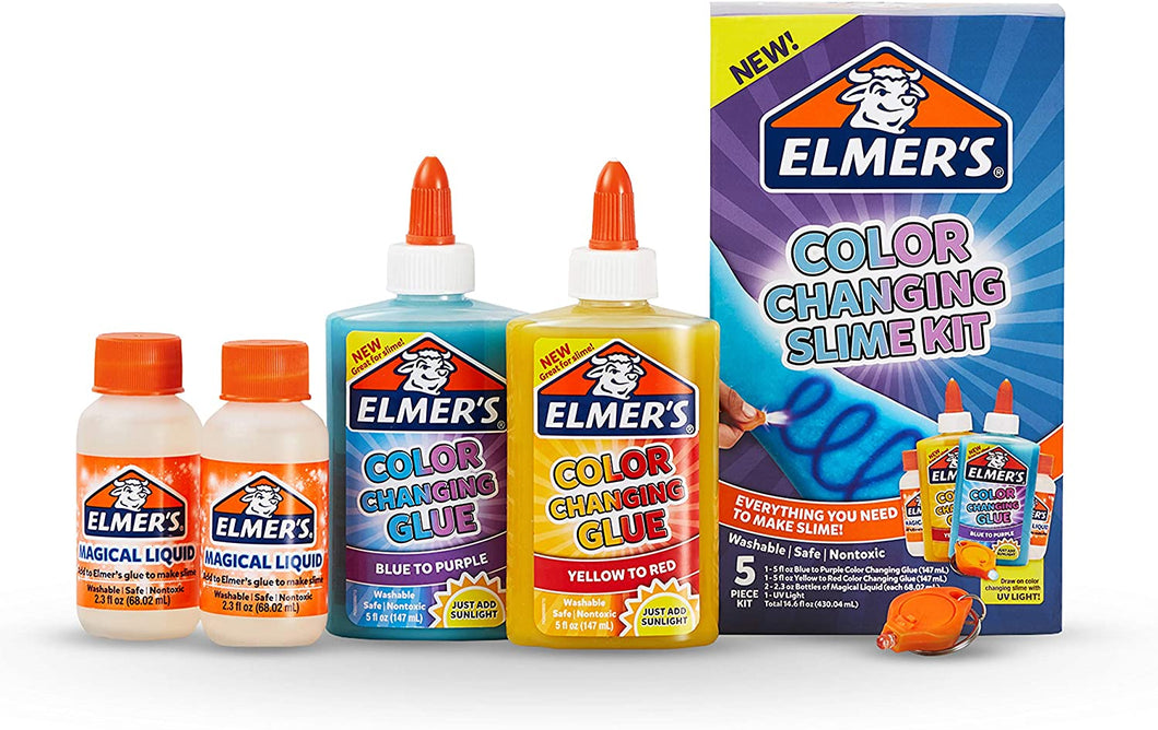 Elmer's Color Changing Liquid Glue, Great for Making Slime