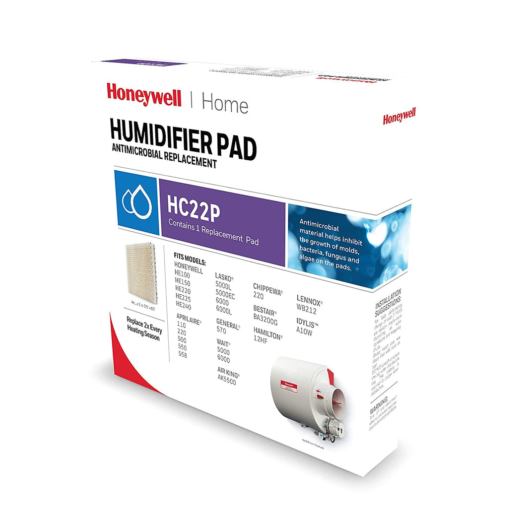 Honeywell Home HC22P Whole House Humidifier Pad, Paper, Anti-Microbial Coating