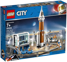 Load image into Gallery viewer, LEGO City Space Deep Space Rocket and Launch Control 60228 Model Rocket Building Kit with Toy Monorail, Control Tower and Astronaut Minifigures, Fun STEM Toy for Creative Play, New 2019 (837 Pieces)