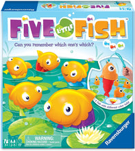 Load image into Gallery viewer, Ravensburger Five Little Fish Toddler Toy and Game for Boys and Girls Age 3 and Up - A Fun and Fast Game You Can Play Over and Over