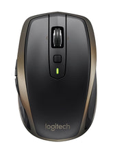 Load image into Gallery viewer, Logitech MX Anywhere 2 Wireless Mouse – Use On Any Surface, Hyper-Fast Scrolling, Rechargeable, for Apple Mac or Microsoft Windows Computers and laptops, Meteorite