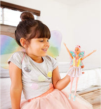 Load image into Gallery viewer, Barbie Dreamtopia Fairy Doll, Approx 12-Inch, with A Colorful Candy Theme, Pink Hair and Wings, for 3 to 7 Year Olds