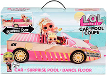 Load image into Gallery viewer, LOL Surprise Car-Pool Coupe with Exclusive Doll, Surprise Pool &amp; Dance Floor with Magic Light Party, Multicolor