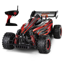 Load image into Gallery viewer, Sharper Image RC All Terrain Street Thrasher Car, Zoom Up to 12.5 MPH for Off Road Action, Wireless Remote Control, 2.4GHz for Multiple Car Races, Rechargeable, Battery Operated, RED