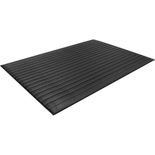 Load image into Gallery viewer, Guardian 24030502 Air Step Anti-Fatigue Floor Mat, Vinyl, 3&#39;x5&#39;, Black, Reduces fatigue and discomfort, Can be easily cut to fit any space