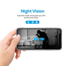 Load image into Gallery viewer, Geeni Sentinel Wireless Security Camera, WiFi Home Surveillance IP Camera for Baby/Elder/Pet/Nanny Monitor, Pan/Tilt, Two-Way Audio &amp; Night Vision