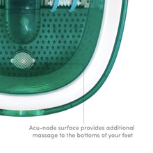 Load image into Gallery viewer, HoMedics, Deep Soak Duo Foot Spa with HeatBoost Power | Deep Rolling Wet/Dry Foot Massager | Dual Motorized Rollers, Waterfall Jets, Built-In Carry Handle, Acu-Node Surface &amp; Optional Heat