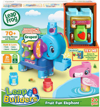 Load image into Gallery viewer, LeapFrog LeapBuilders  Fruit Fun Elephant