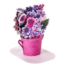 Load image into Gallery viewer, Hallmark Signature Paper Craft Flowers Displayable Bouquet Mothers Day Card