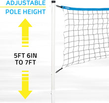 Load image into Gallery viewer, Franklin Sports Fun 5 Combo Set - Badminton, Volleyball, Flip Toss, Flying Disc - Horseshoes or Ring Toss