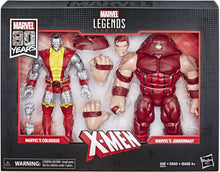 Load image into Gallery viewer, Marvel Legends 80th Anniversary X-Men Colossus &amp; Juggernaut 2-Pack