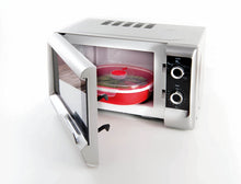 Load image into Gallery viewer, Snips Microwave Cookware Steamer, 67.6 Oz./8.45 Cups, Red