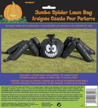 Load image into Gallery viewer, 70&quot; Jumbo Spider Lawn Bag Halloween Decoration