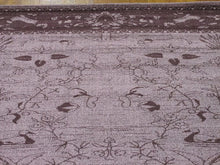 Load image into Gallery viewer, Unique Loom La Jolla Collection Tone-on-Tone Traditional Purple Area Rug (7' 0 x 10' 0)