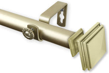 Load image into Gallery viewer, Rod Desyne Bedpost Curtain Rod 1" OD inch Single Set