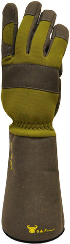 G & F Florist Pro Long Sleeve Rose gardening Gloves
