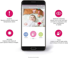 Load image into Gallery viewer, Project Nursery Smart Speaker with Amazon Alexa and Smart Baby Monitor System