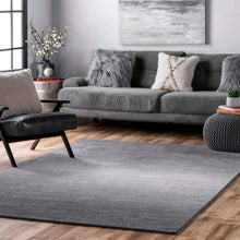 Load image into Gallery viewer, nuLOOM AWVE18A Hand Tufted Ombre Bernetta Runner Rug, 2' 6" x 10', Grey
