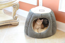 Load image into Gallery viewer, Armarkat Cat Bed, Laurel Green and Beige
