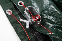 Load image into Gallery viewer, Blue Wave Silver Oval Above Ground Pool Winter Cover