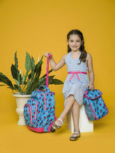 Load image into Gallery viewer, J World Lollipop Kids Rolling Backpack &amp; Lunch Bag Set for Elementary School. Carry-On Suitcase with Wheels