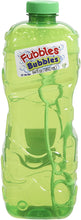 Load image into Gallery viewer, Little Kids Fubbles Premium Long Lasting Bubble Solution, Assorted Colors, 64 oz