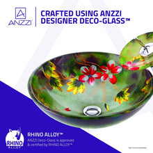 Load image into Gallery viewer, Bathroom Glass Vessel Sink and Faucet Combo