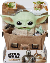 Load image into Gallery viewer, Star Wars The Child Plush Toy, 11-in Yoda Baby Figure from The Mandalorian, Collectible Stuffed Character with Carrying Satchel for Movie Fans Ages 3 and Older