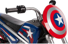 Load image into Gallery viewer, Huffy Captain America 6V Battery-Powered Ride-On