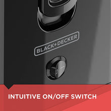 Load image into Gallery viewer, BLACK+DECKER 400-Watt Fruit and Vegetable Juice Extractor, Black, JE2400BD