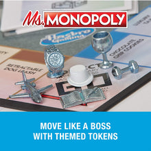 Load image into Gallery viewer, Monopoly Ms.Monopoly Board Game for Ages 8 &amp; Up