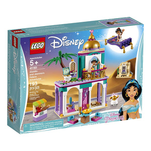 LEGO Disney Aladdin and Jasmine’s Palace Adventures 41161 Building Kit, New 2019 (193 Pieces)