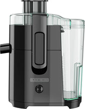 Load image into Gallery viewer, BLACK+DECKER 400-Watt Fruit and Vegetable Juice Extractor, Black, JE2400BD