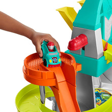 Load image into Gallery viewer, Fisher-Price Little People Launch and Loop Raceway, Vehicle Playset for Toddlers and Preschool Kids