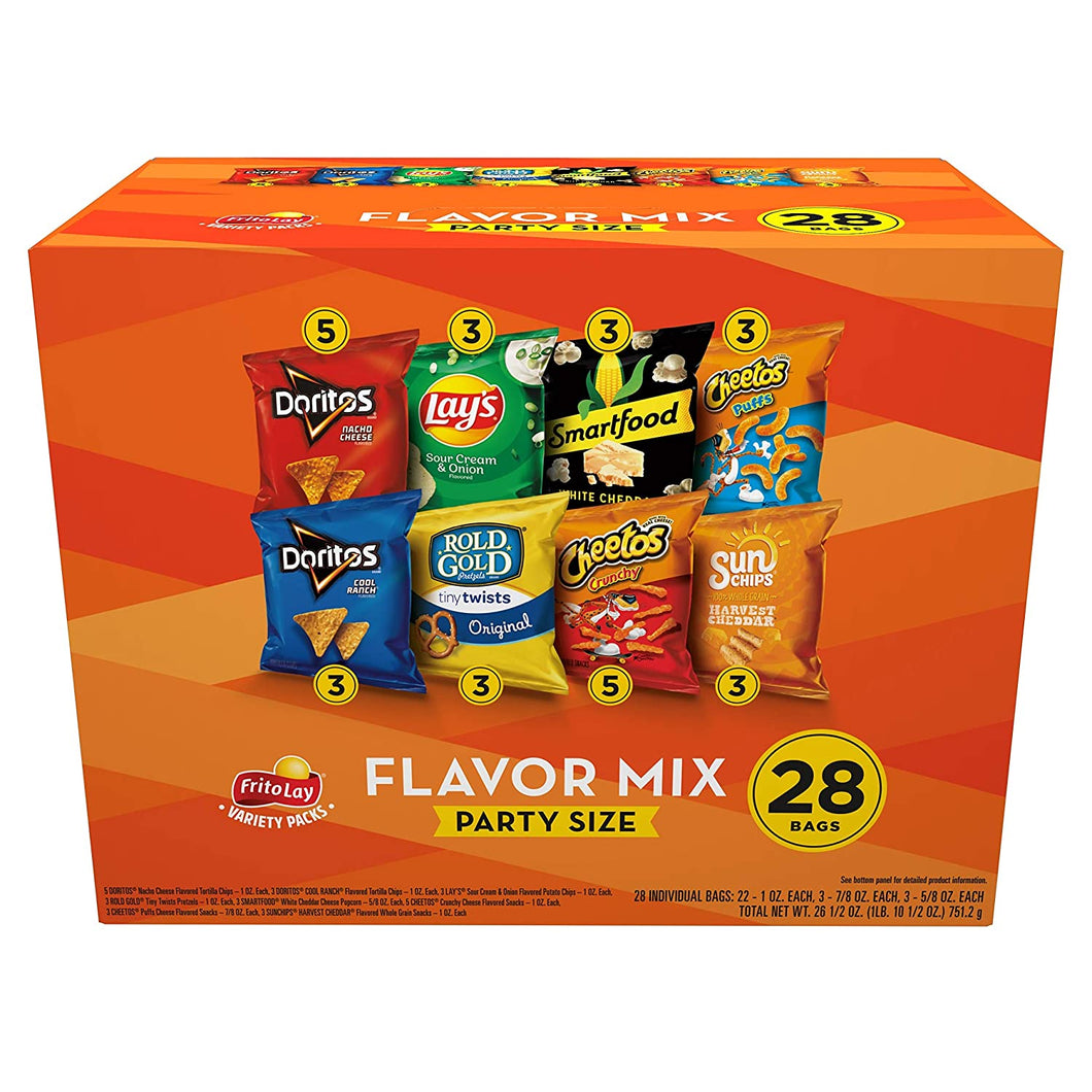 Frito-Lay Variety Pack, Flavor Mix (28 Pack)