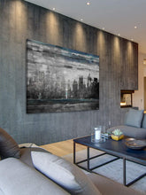 Load image into Gallery viewer, Parvez Taj Sunset in NYC Painting Print on Wrapped Canvas