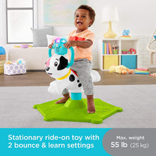 Load image into Gallery viewer, Fisher-Price Bounce and Spin Puppy
