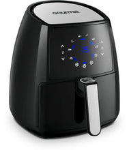 Load image into Gallery viewer, Gourmia GAF570 4.5 Qt Digital Air Fryer | Oil-Free Healthy Cooking | 8 Preset Cook Modes | Removable Dishwasher-Safe Basket | Free Recipe Book Included
