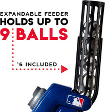 Load image into Gallery viewer, Franklin Sports Baseball Pitching Machine - Adjustable Baseball Hitting &amp; Fielding Practice Machine For Kids - with 6 Baseballs - Great For Practice,Blue