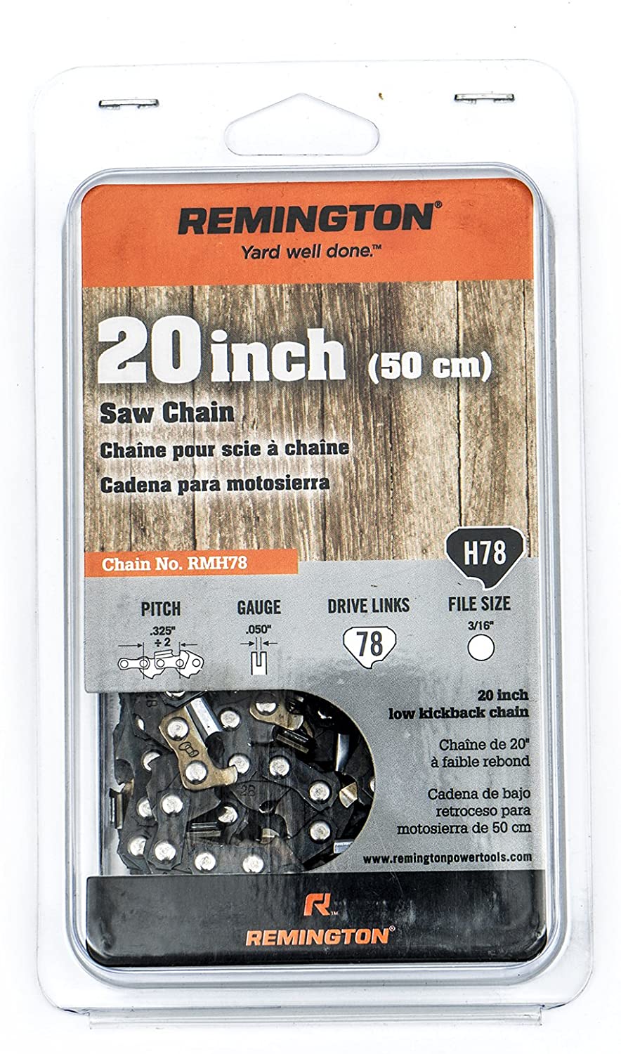 Arnold Remington 20-Inch Chainsaw Chain (Fits Models RM4620 and RM5520R)