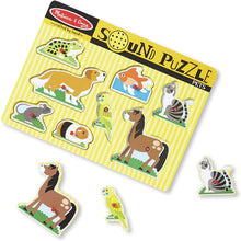 Load image into Gallery viewer, Melissa &amp; Doug Sound Puzzle