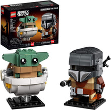 Load image into Gallery viewer, LEGO BrickHeadz Star Wars The Mandalorian &amp; The Child 75317 Building Kit, Toy for Kids and Any Star Wars Fan Featuring Buildable The Mandalorian and The Child Figures, New 2020 (295 Pieces)