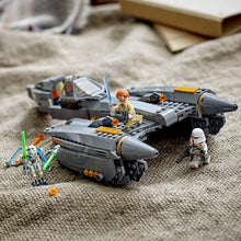 Load image into Gallery viewer, LEGO Star Wars: Revenge of The Sith General Grievous’s Starfighter 75286 Spacecraft Set with General Grievous, OBI-Wan Kenobi and Airborne Clone Trooper Minifigures, New 2020 (487 Pieces)