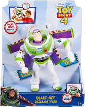 Load image into Gallery viewer, Disney Pixar Toy Story 4 Blast-Off Buzz Lightyear Figure, 7 in / 17.78 cm-Tall, with Lights, Phrases, Sounds and Pop-Out Wings, Gift for Kids 3 Years and Older [Amazon Exclusive]