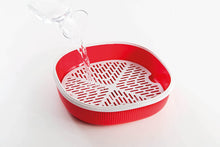 Load image into Gallery viewer, Snips Microwave Cookware Steamer, 67.6 Oz./8.45 Cups, Red