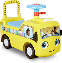 Load image into Gallery viewer, Little Tikes Little Baby Bum Wheels On The Bus Scoot &amp; Push Ride | Walk Ride and Play with Music | Educational Learning Birthday Gift Present for Toddlers Boys and Girls