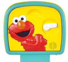 Load image into Gallery viewer, Sesame Street Elmo Hooray! 3-in-1 Potty, Toilet Trainer, Potty Chair and Step Stool for Boys &amp; Girls, Removable Waste Cup, Pretend Flush Handle with Sounds, Blue